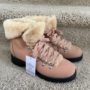 J. Crew Nordic Boots Sz.9 Medium in Bronzed Clay